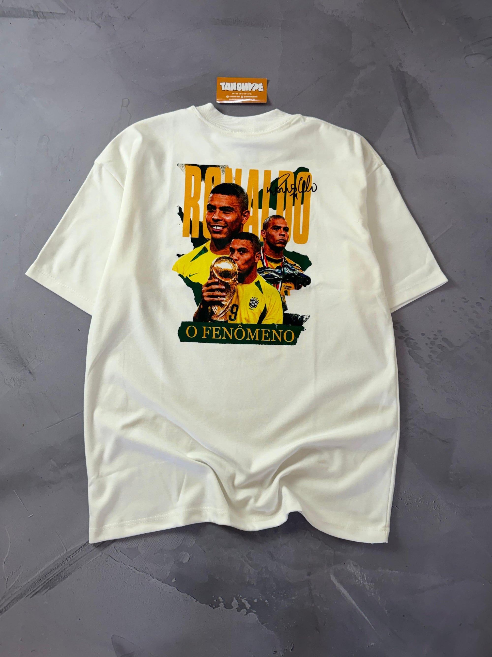 Camiseta Oversized R9 - OffWhite