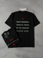 Camiseta Jordan Quality Basketball - Preto