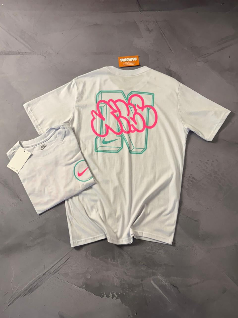 Camiseta Nike Circle - Branca