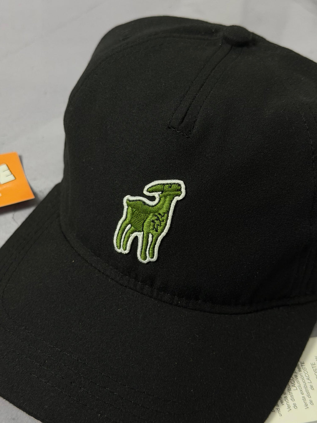 Boné Lacoste Djokovic Goat - Preto