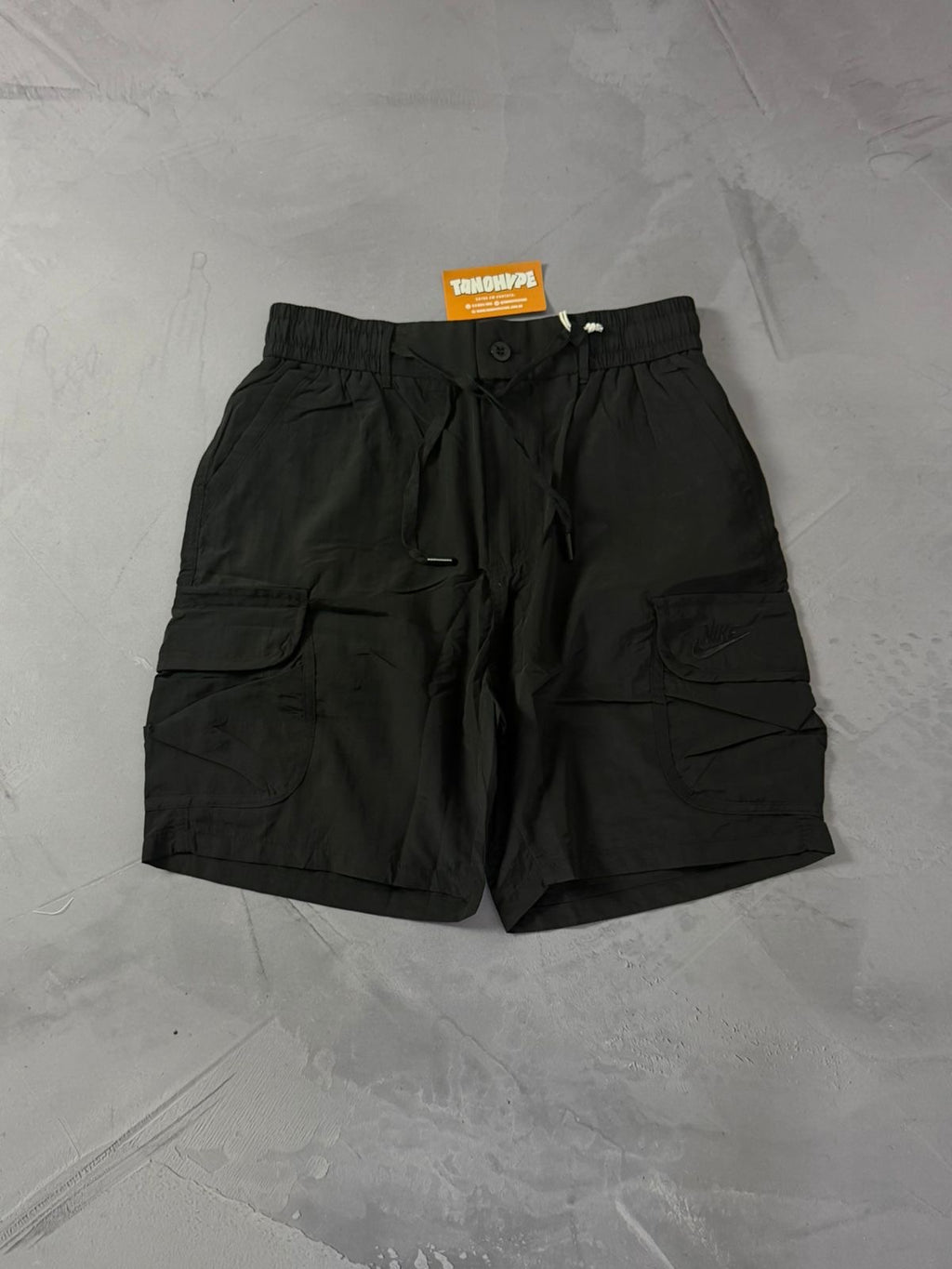 Shorts Tactel Cargo Nike - Preto
