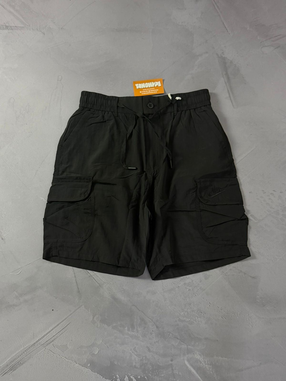 Shorts Tactel Cargo Nike - Preto