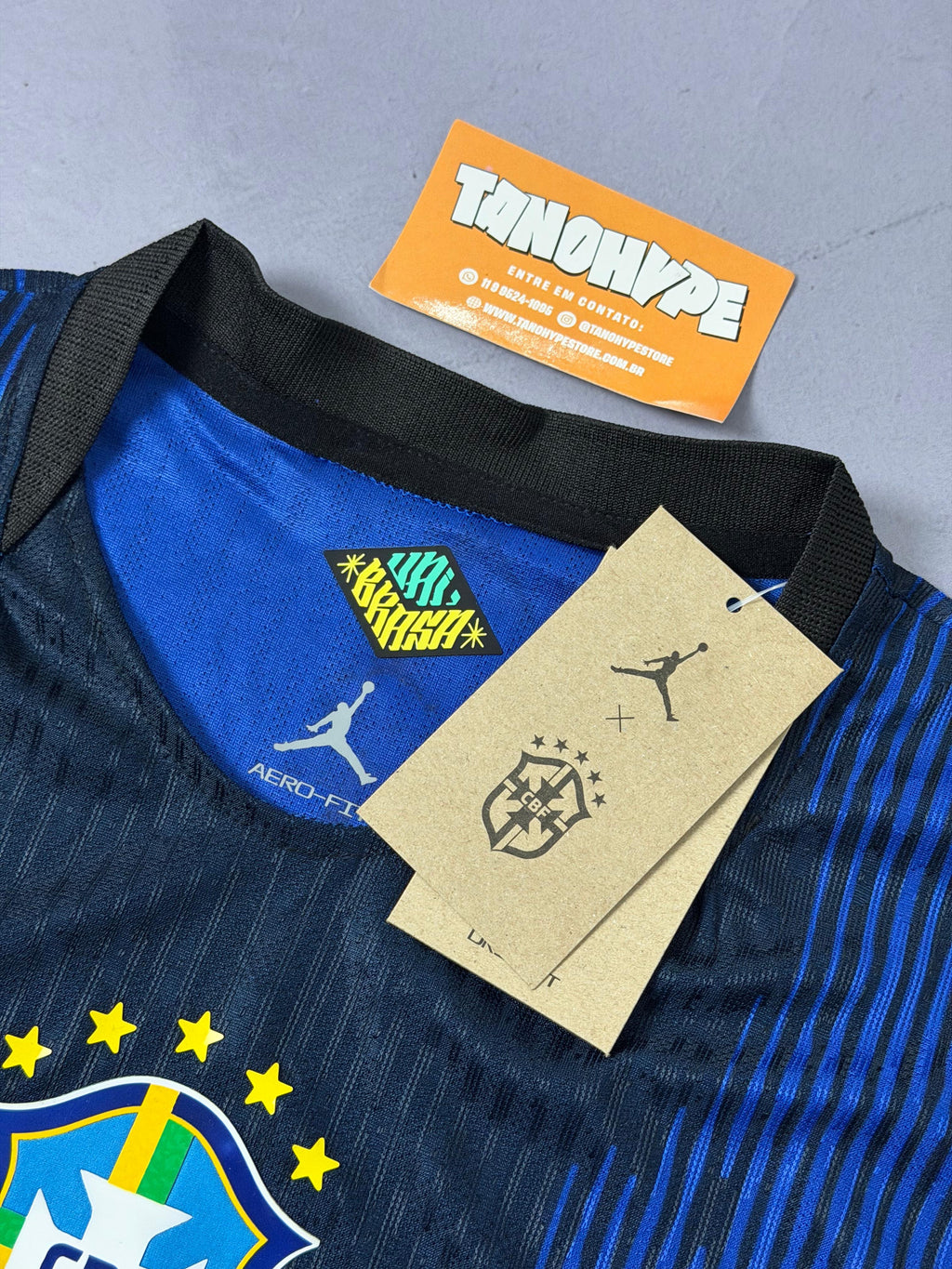 Camisa Seleção BRA 2026 JOGADOR AZUL