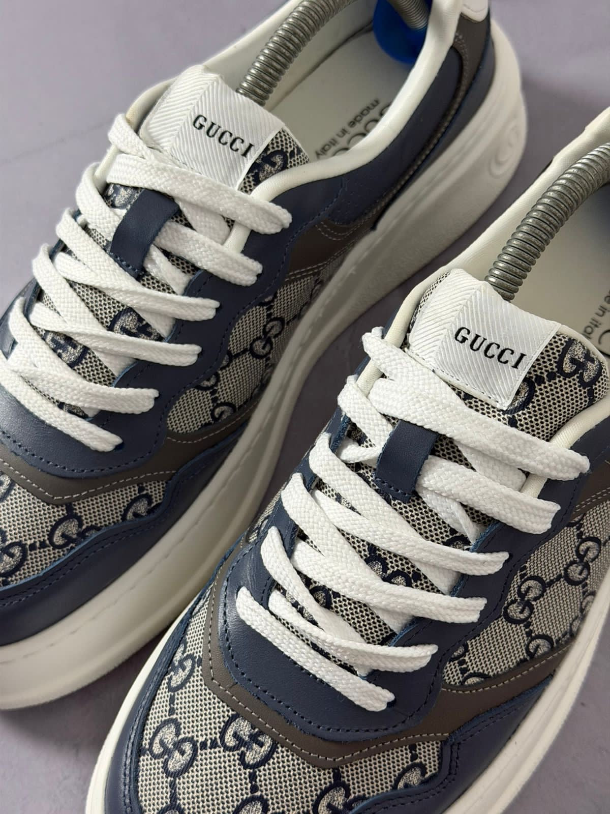 Tênis Gucci - Azul Marinho