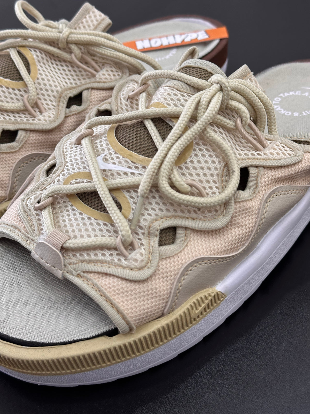 Chinelo Slide Offline Nike - Creme
