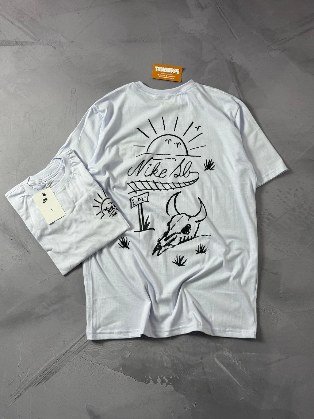 Camiseta Nike Sb Sunset - Branca