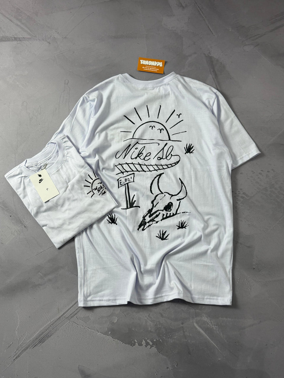 Camiseta Nike Sb Sunset - Branca