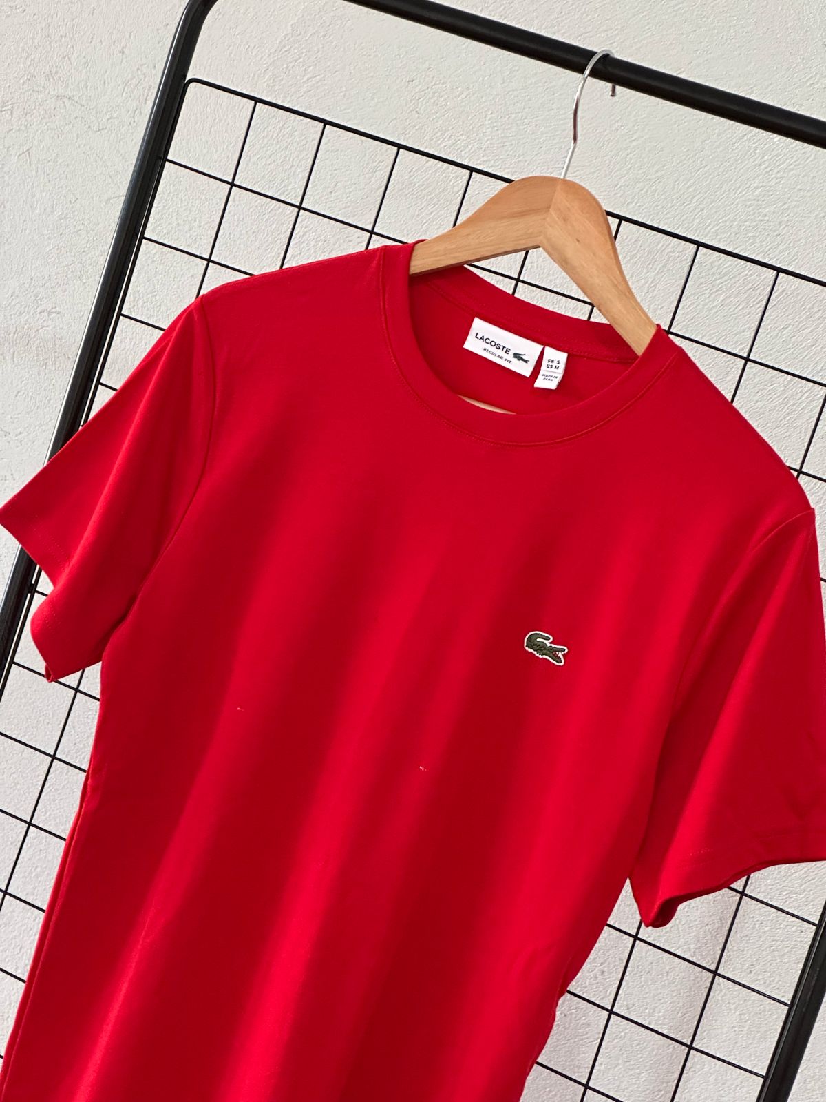 Camiseta Lacoste Peruana - Vermelha