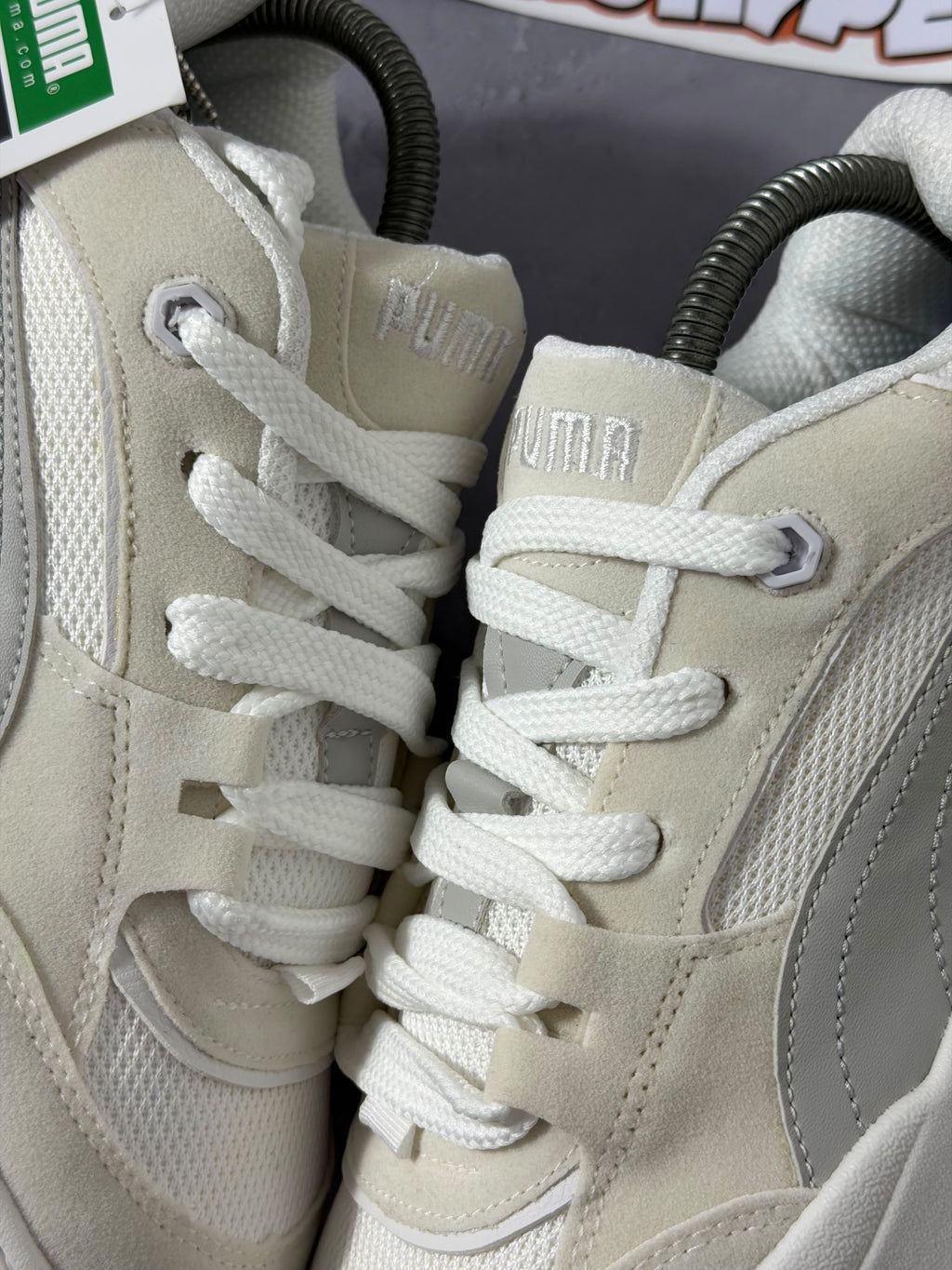 Tênis Puma 180 - Branco/Cinza