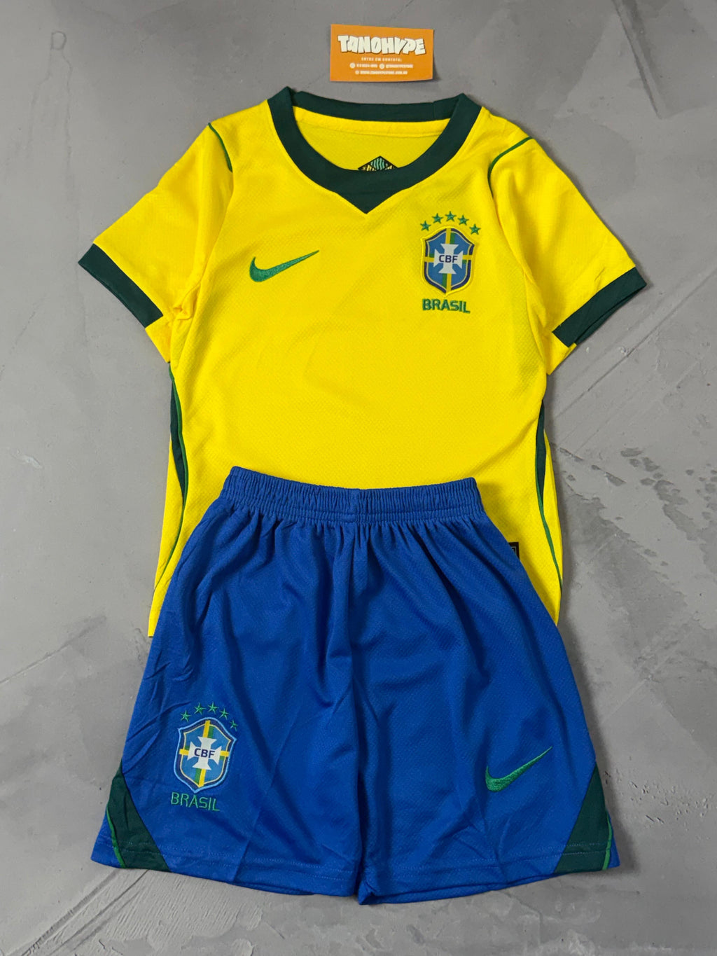 Conjunto Seleção BRA 2026 INFANTIL