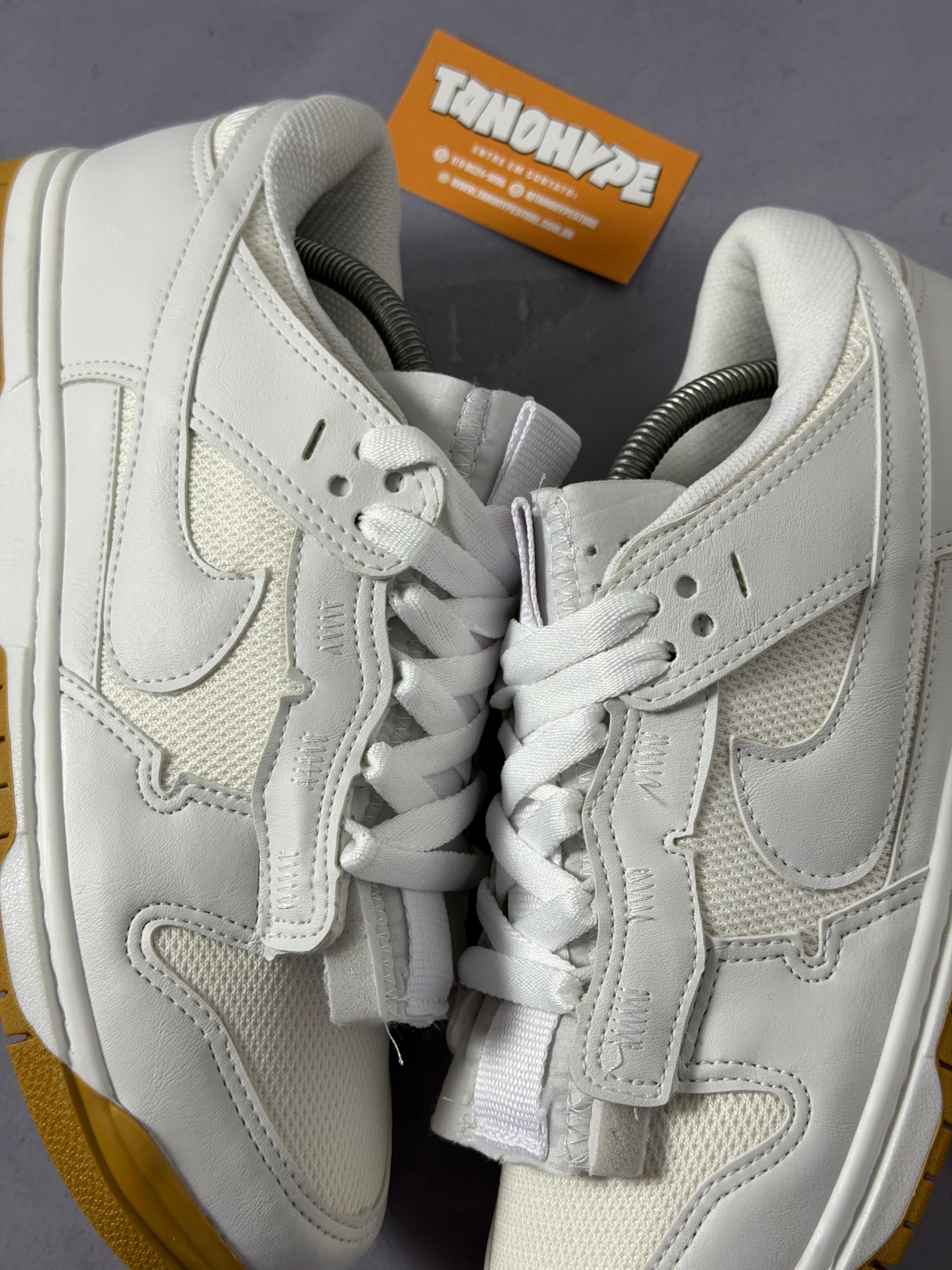 Tênis Nike Dunk Jumbo - All White