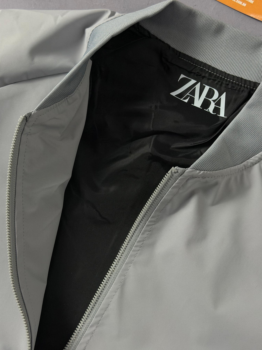 Jaqueta Zara Cinza