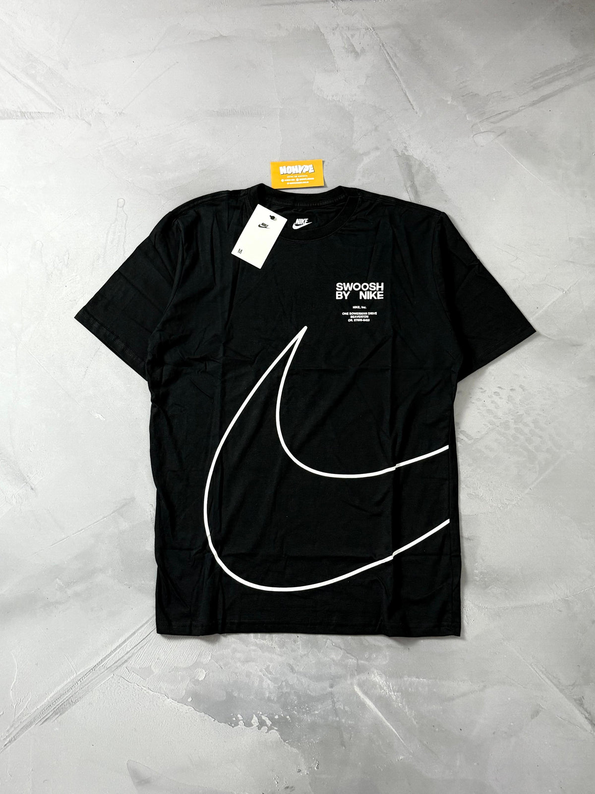 Camiseta Nike Big Swoosh - Preto