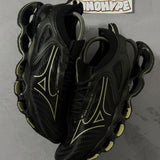 Tênis Mizuno Wave Prophecy 14 - Preto Dourado