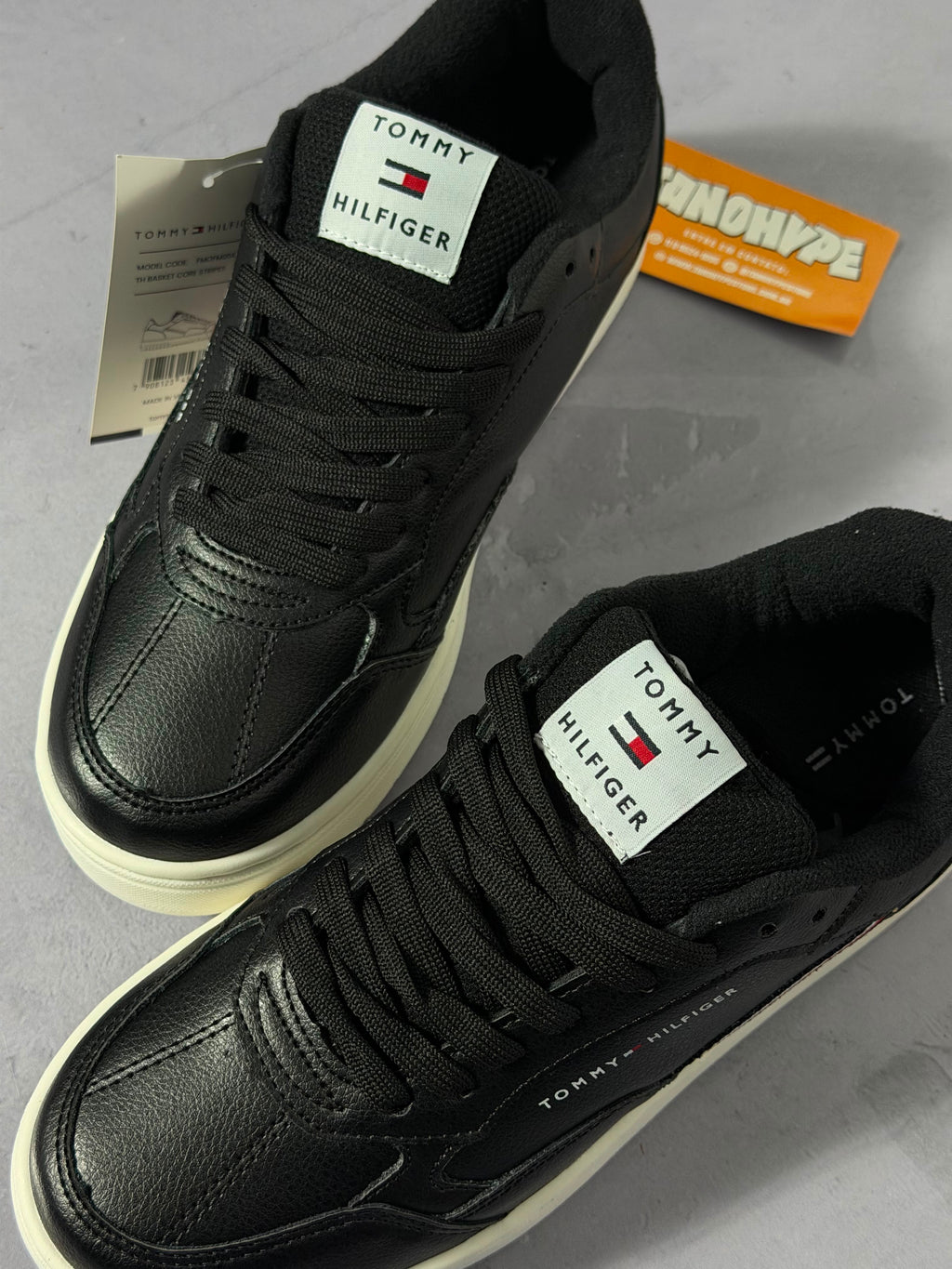Tênis Tommy Hilfiger Basket Core - Preto