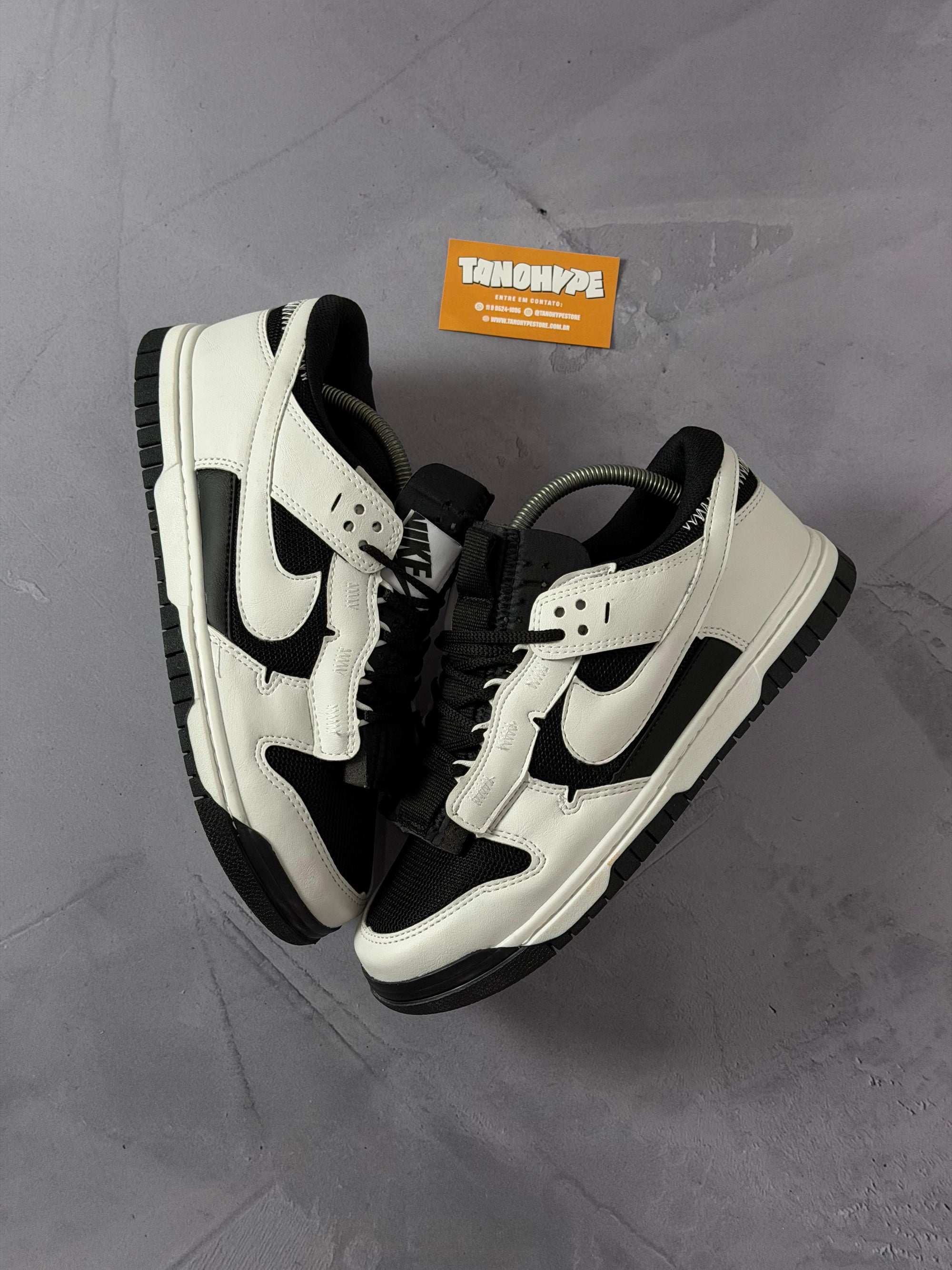 Tênis Nike Dunk Jumbo - Black White