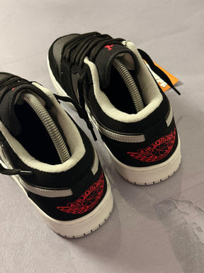 Tênis Nike Air Jordan Low 1 - Cinza Escuro