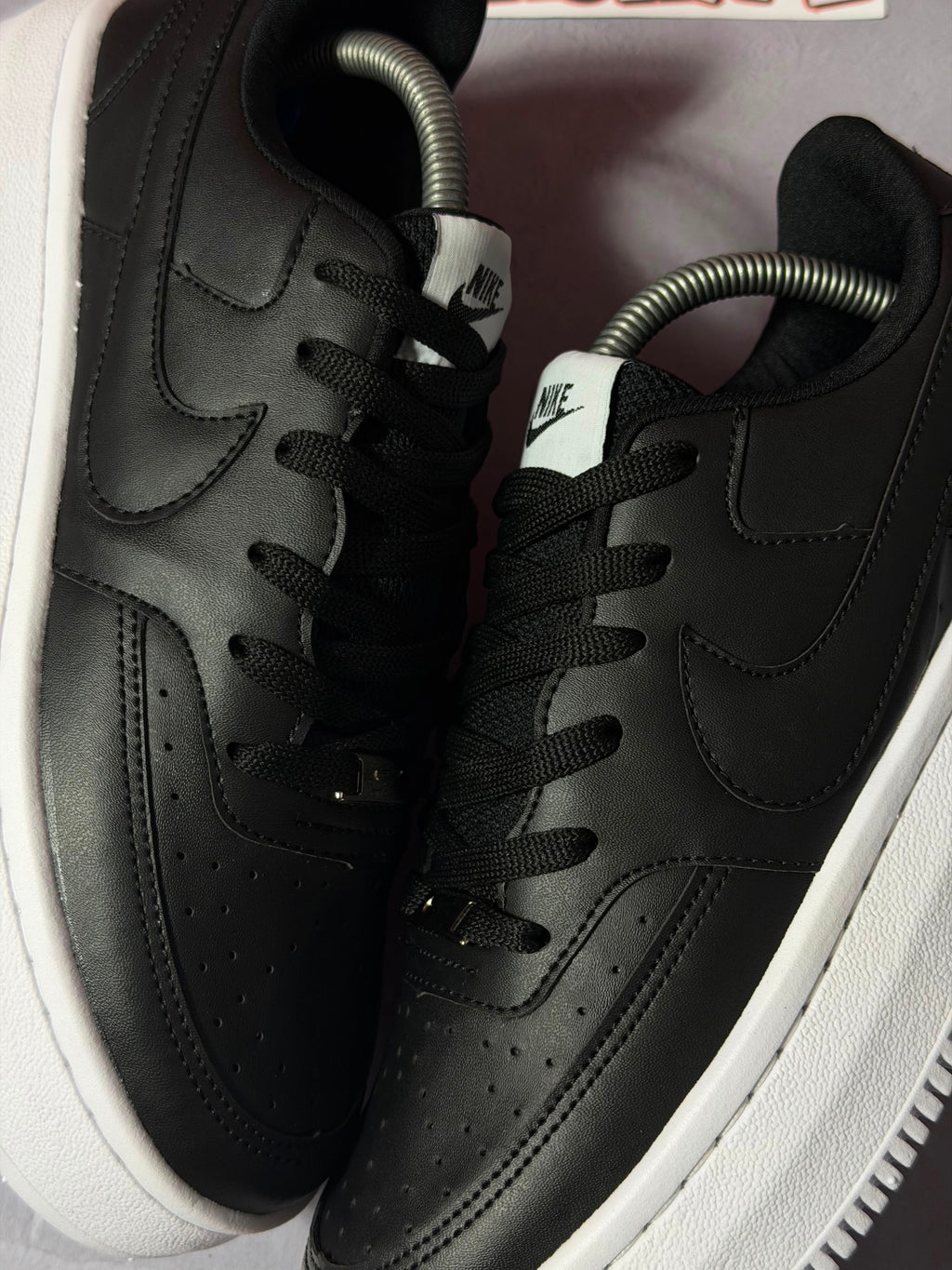 Tênis Nike Court Vision Alta - Preto/Branco