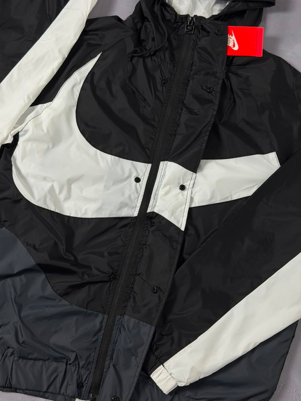 Corta Vento Nike Big Logo - Preto