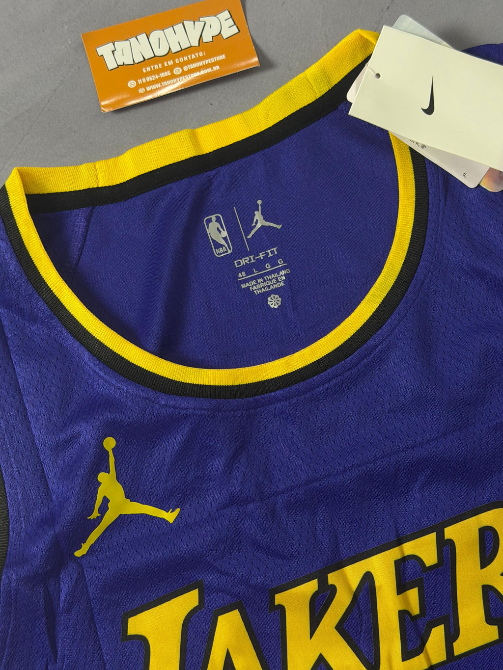 Camisa Regata Lakers - Roxa