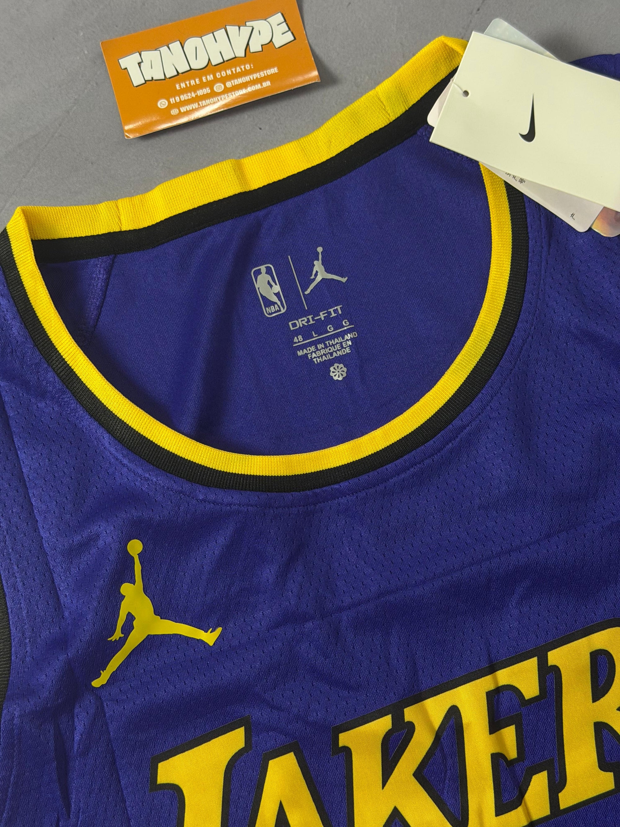 Camisa Regata Lakers - Roxa