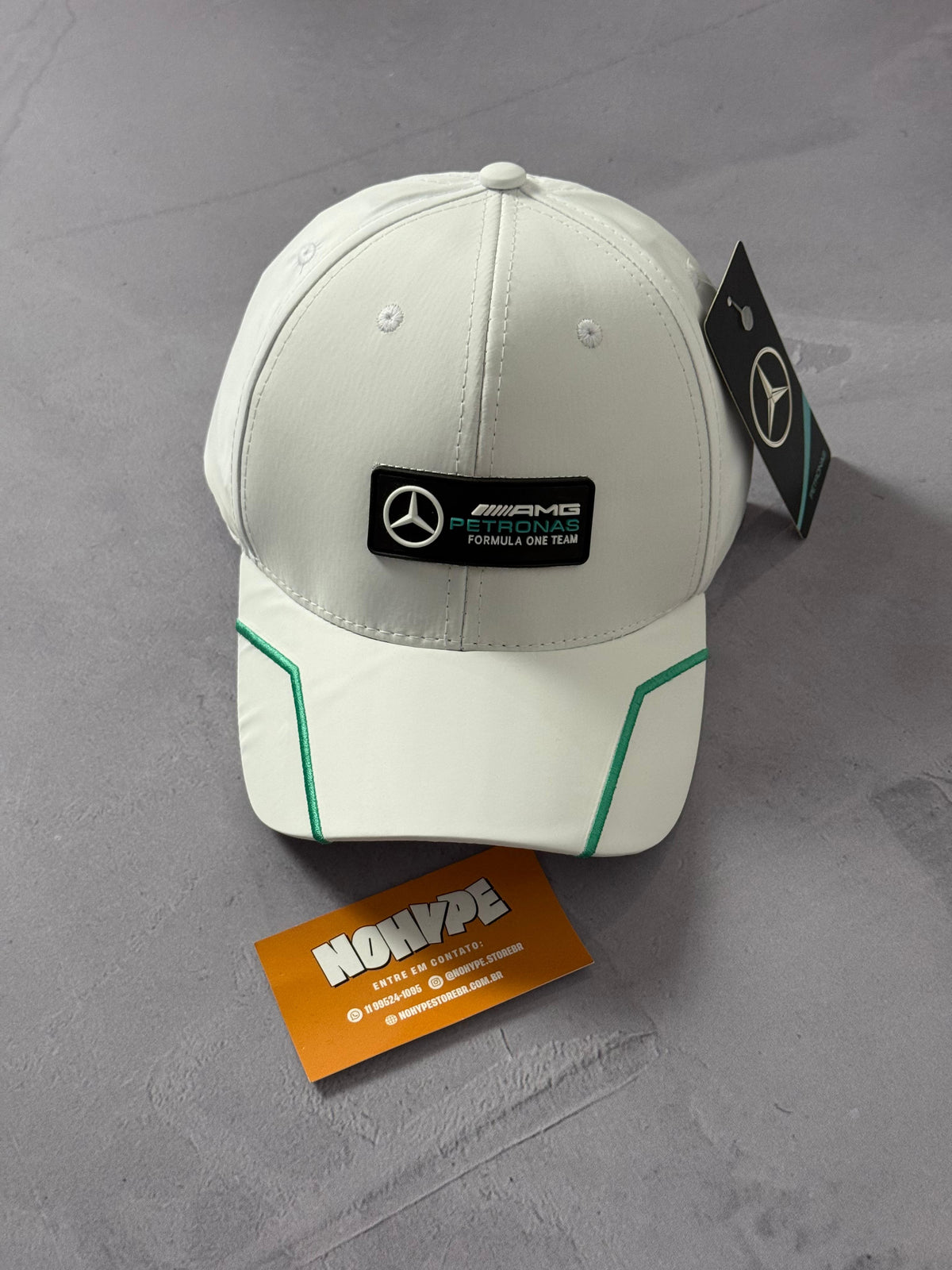 Boné Puma x Mercedes - Branco