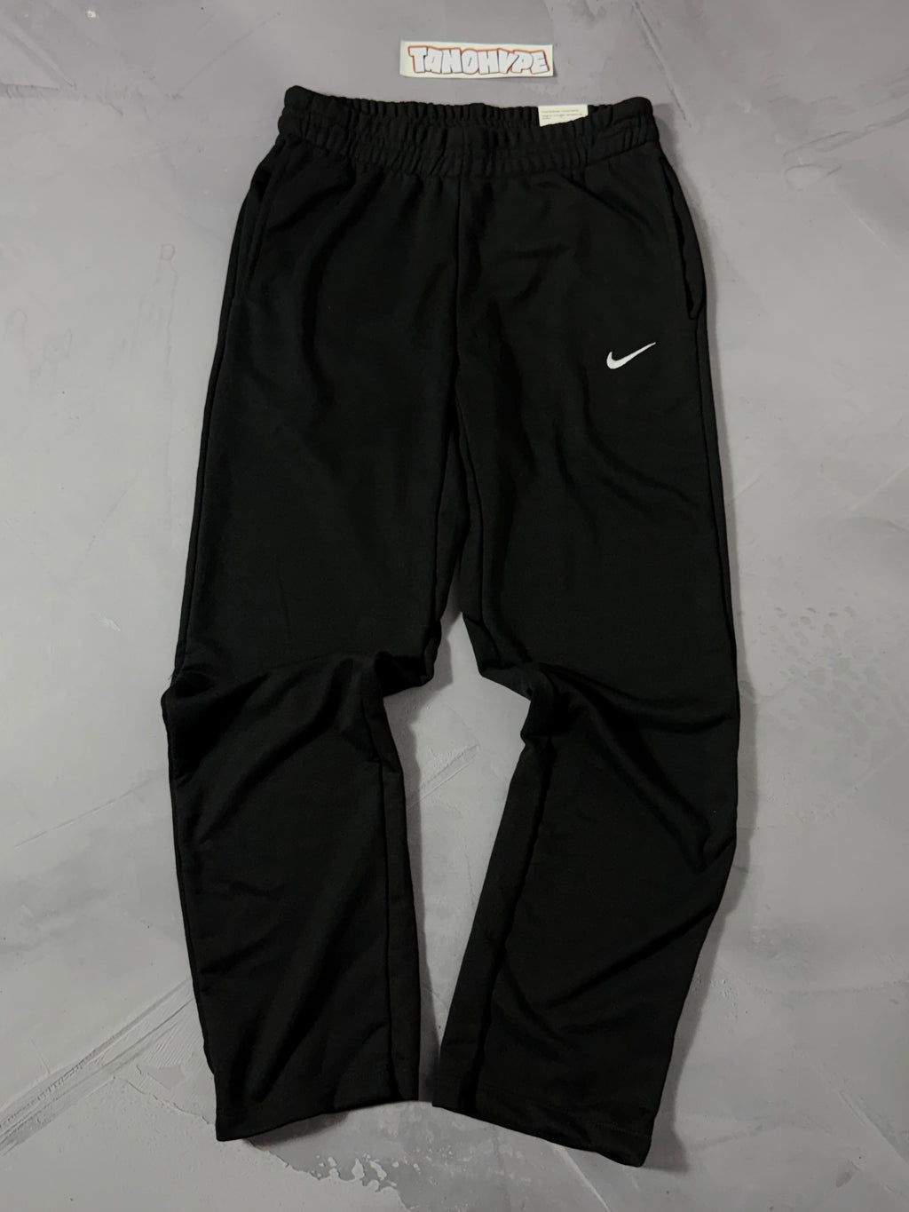Calça Moletom Nike Reta - Preta