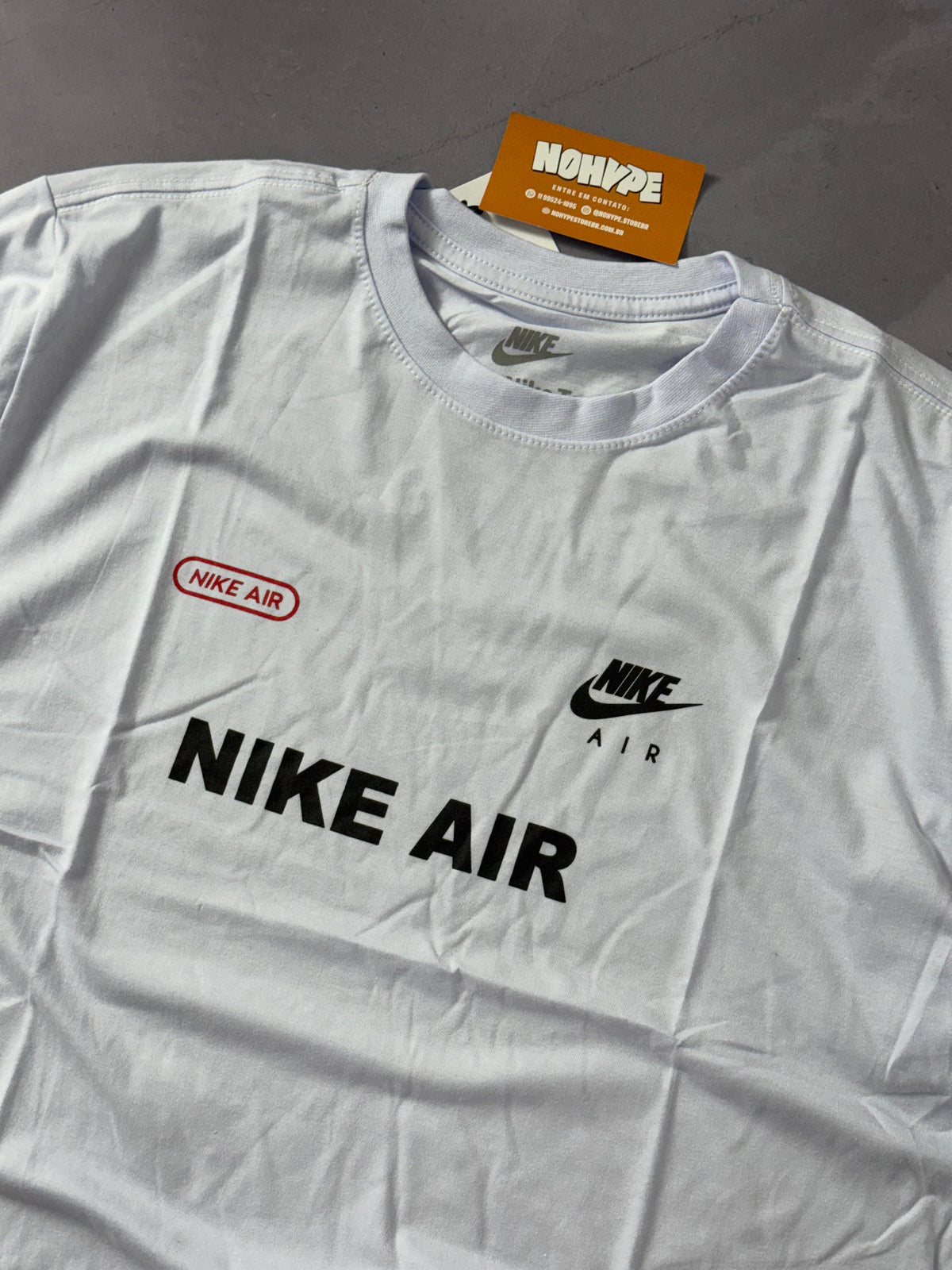 Camiseta Nike Air Futura - Branco