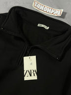 Moletom Gola Alta Zara - Preto