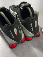 Tênis Nike Shox R4 - Cinza/Vermelho