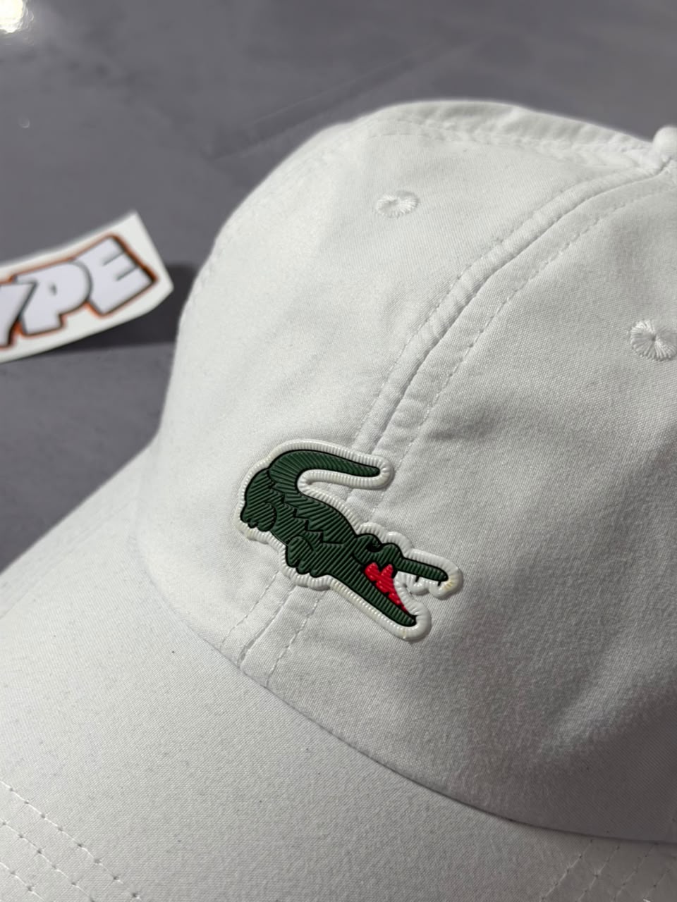 Boné Lacoste Tennis Novak Djokovic - Branco