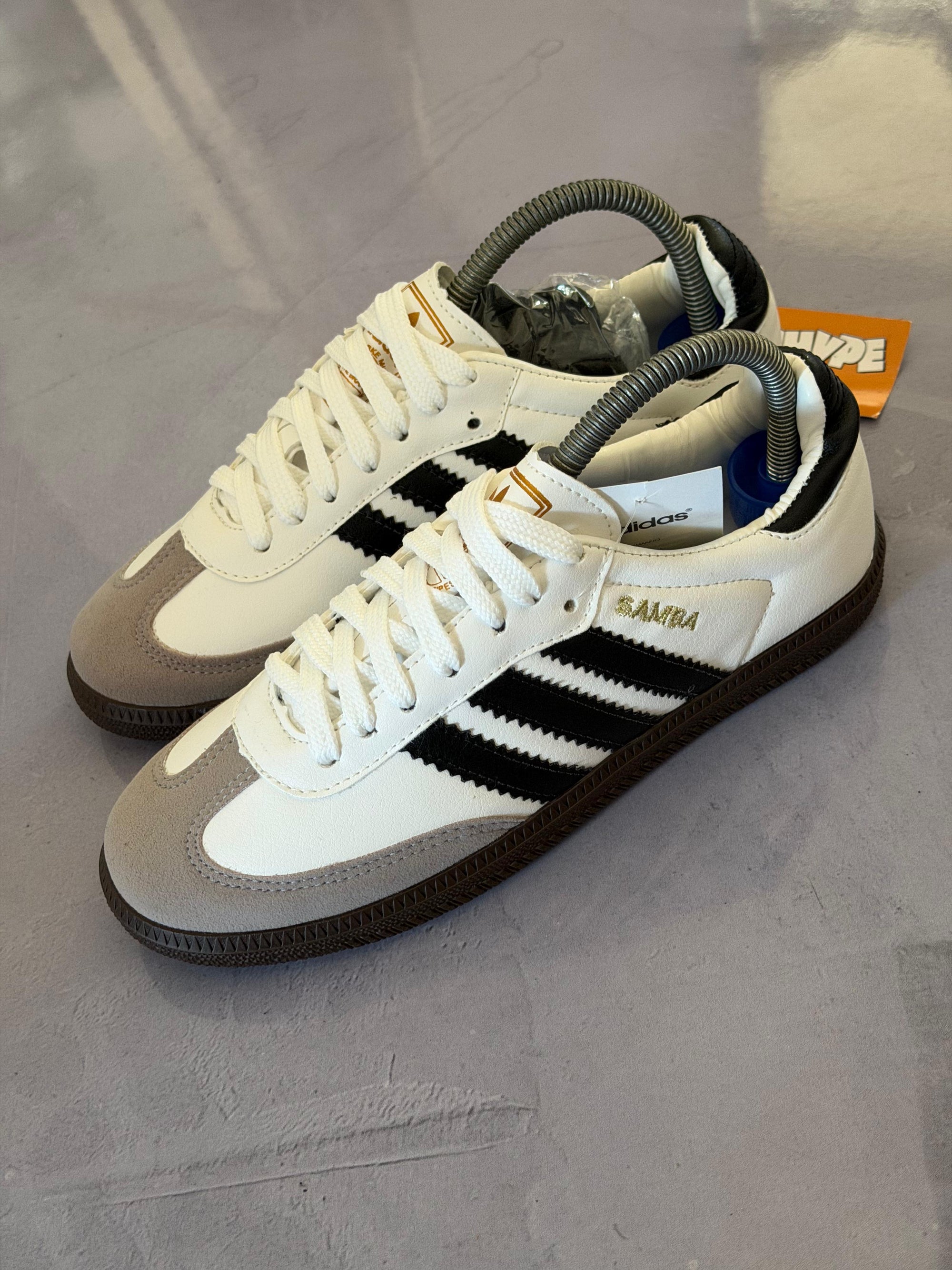 Tênis Adidas Samba - White Brown