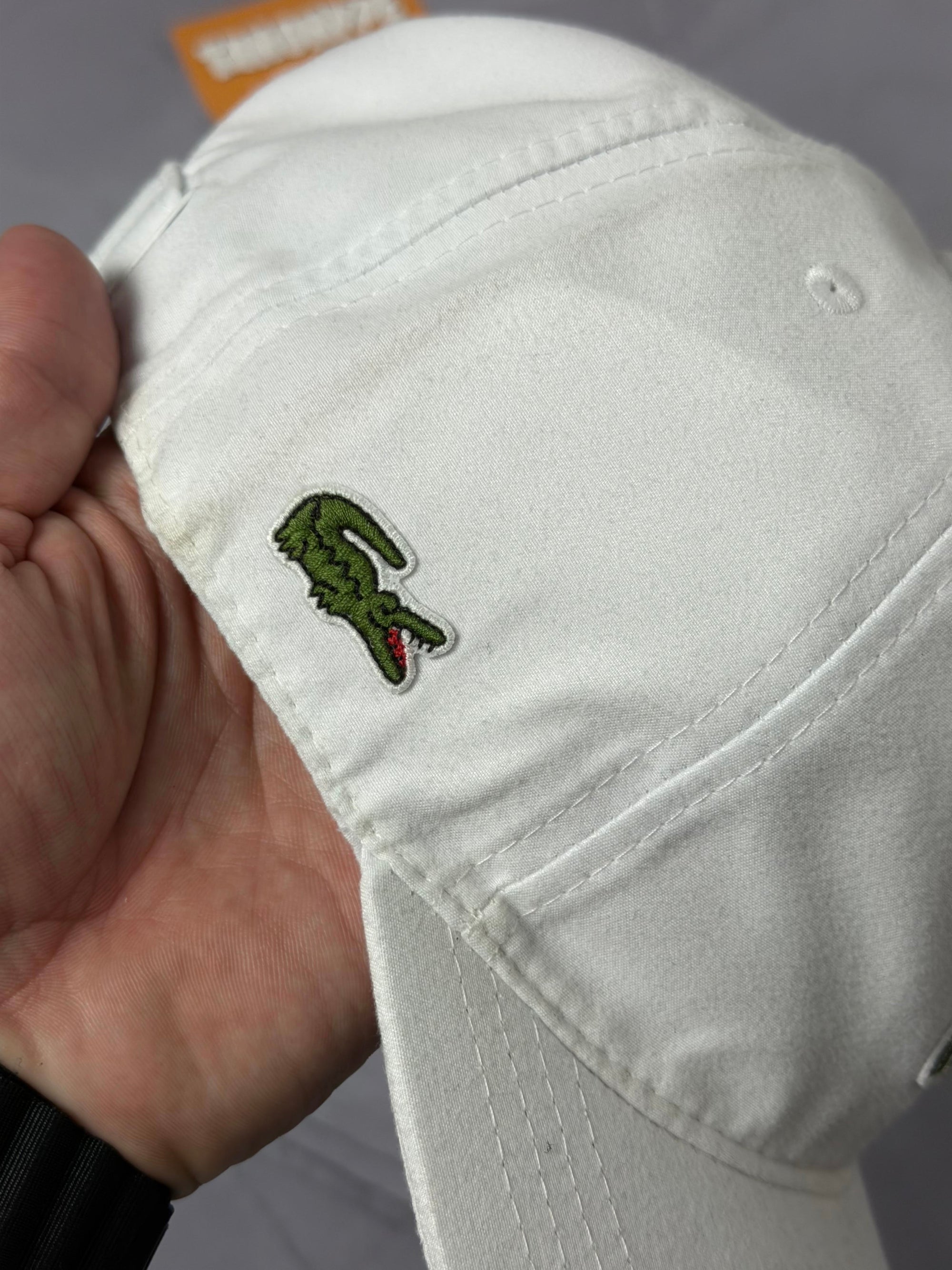 Boné Lacoste Djokovic Goat - Branco