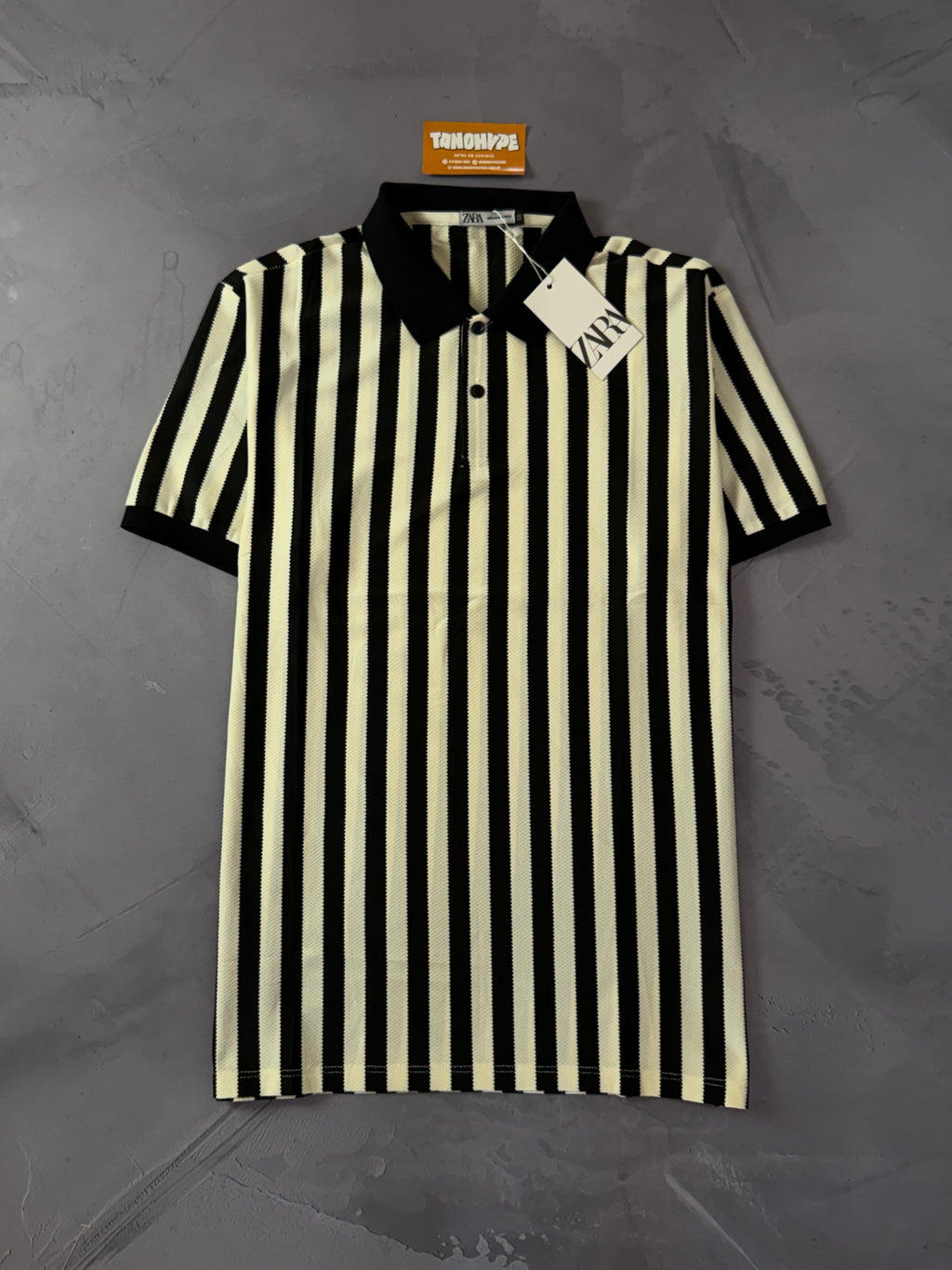 Polo Zara Tricô - Listrada