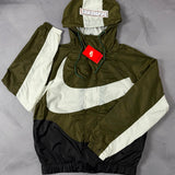 Corta Vento Nike Big Logo - Verde Militar