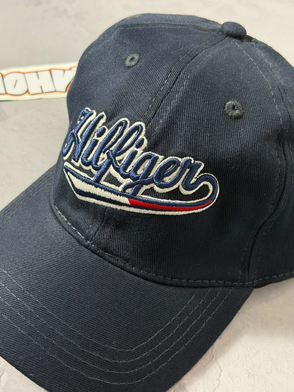 Boné Tommy Hilfiger Escrita - Azul Marinho