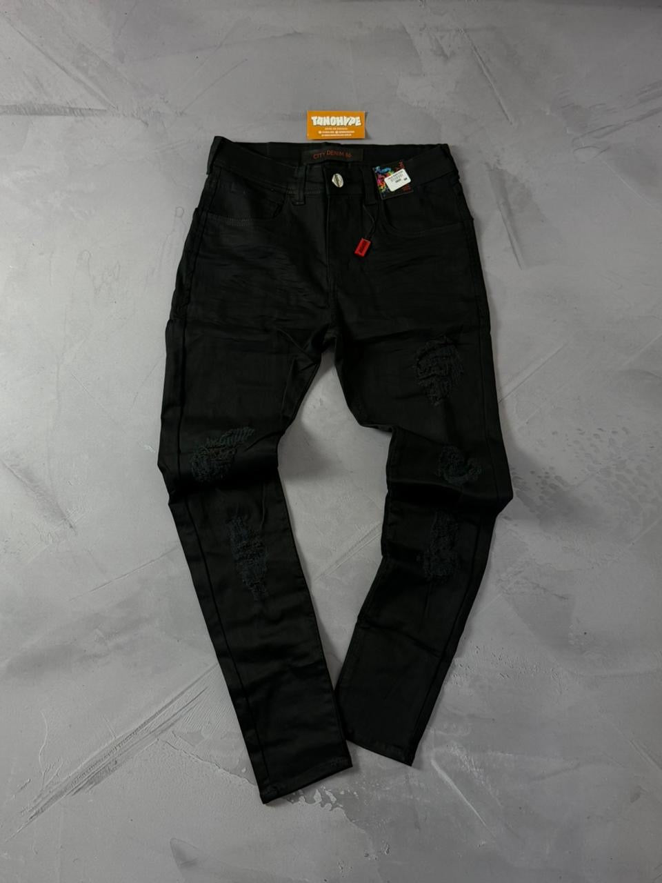 Calça Jeans City Denim - Preto