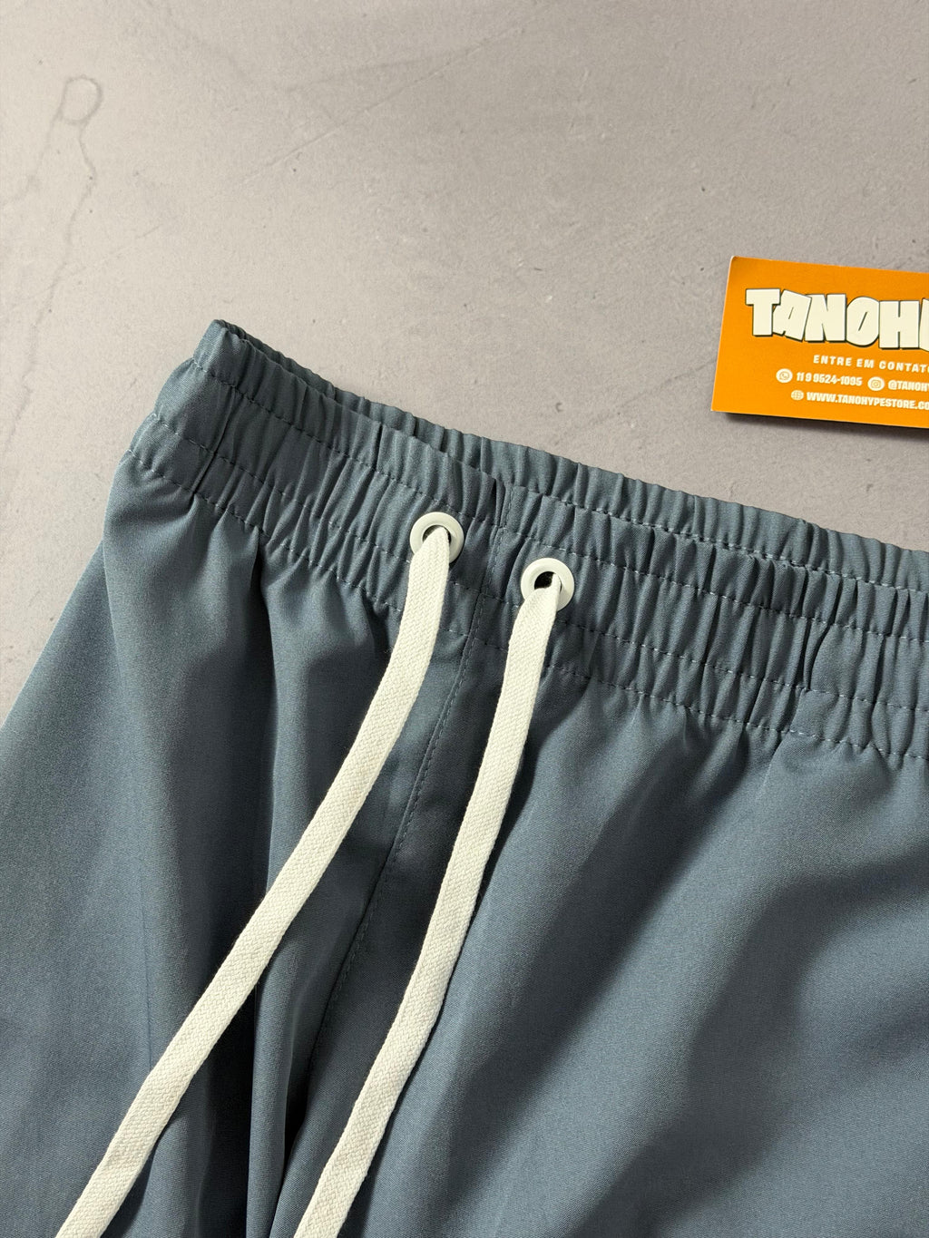Shorts Tactel Nike Club - Azul Petróleo