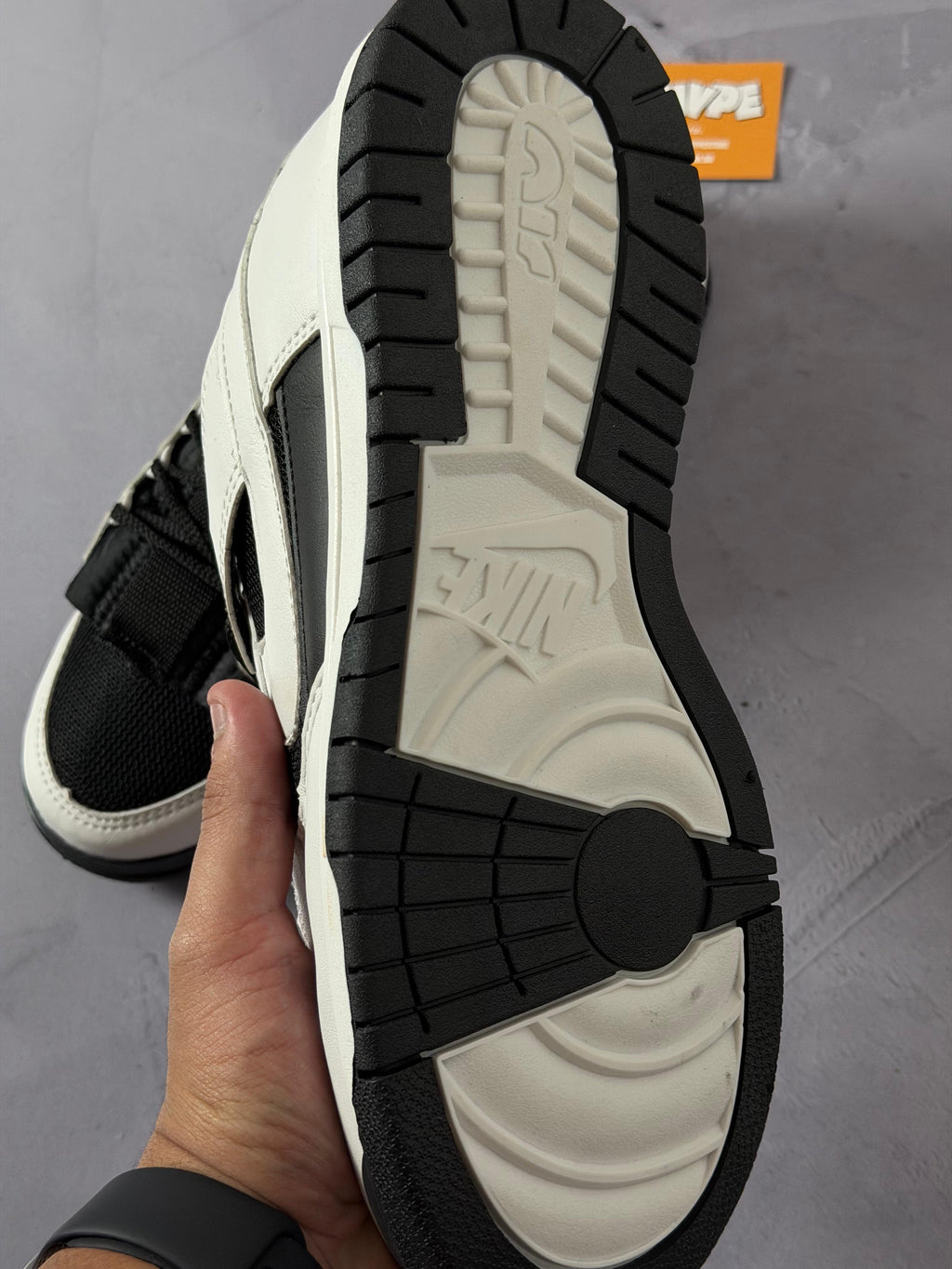Tênis Nike Dunk Jumbo - Black White