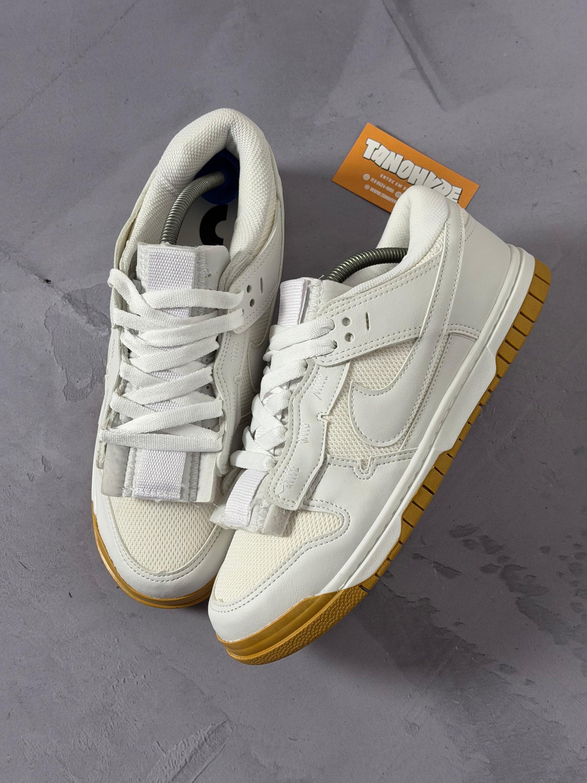 Tênis Nike Dunk Jumbo - All White