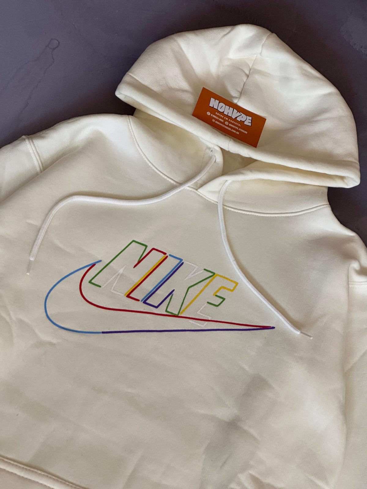 Moletom Nike Color - Off White