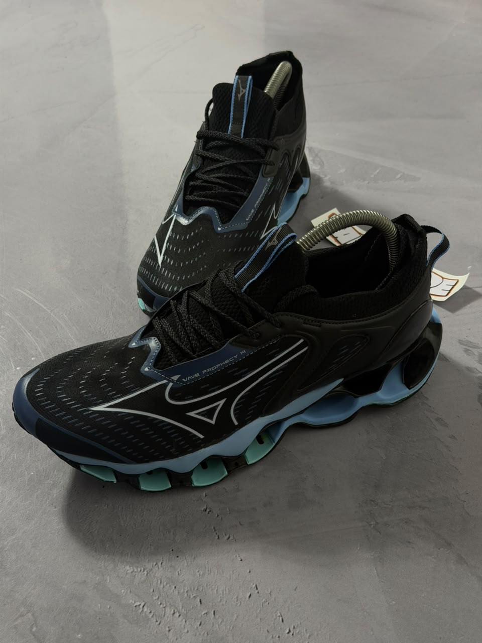 Tênis Mizuno Wave Prophecy 14 - Black Blue