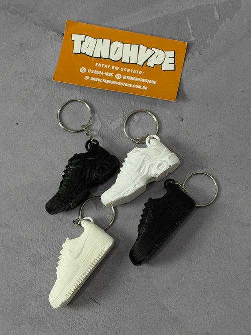 4 Chaveiros Nike Sneakers