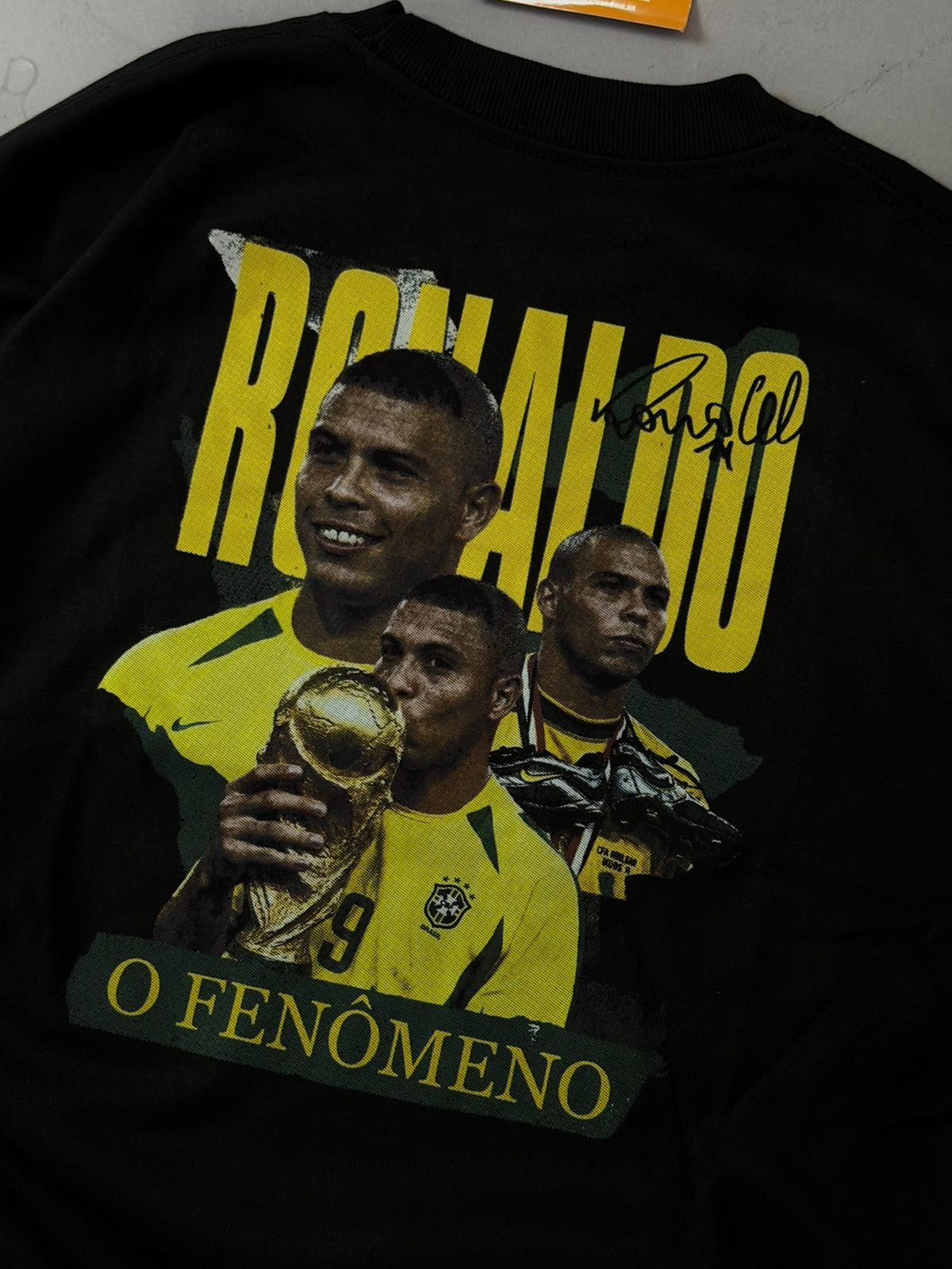 Camiseta Oversized R9 - Preto