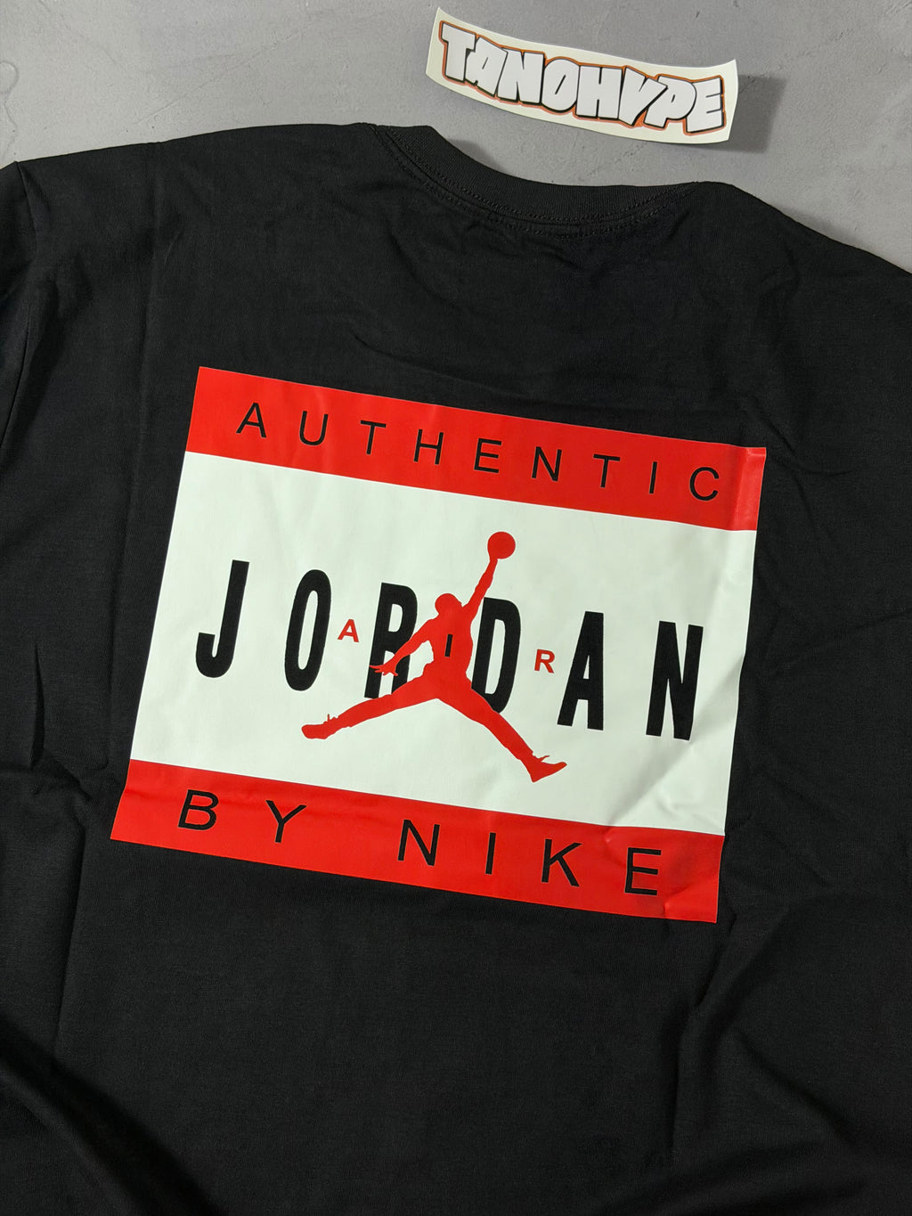 Camiseta Jordan Authentic - Preto