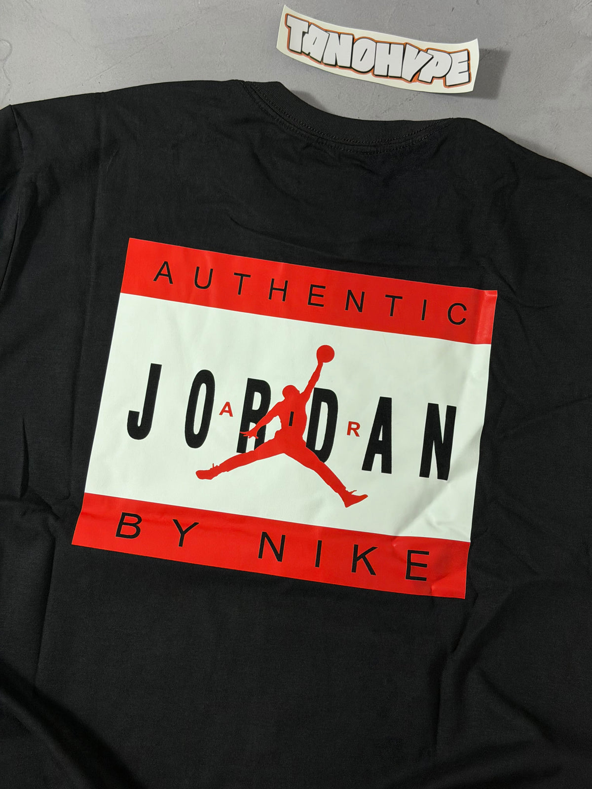 Camiseta Jordan Authentic - Preto