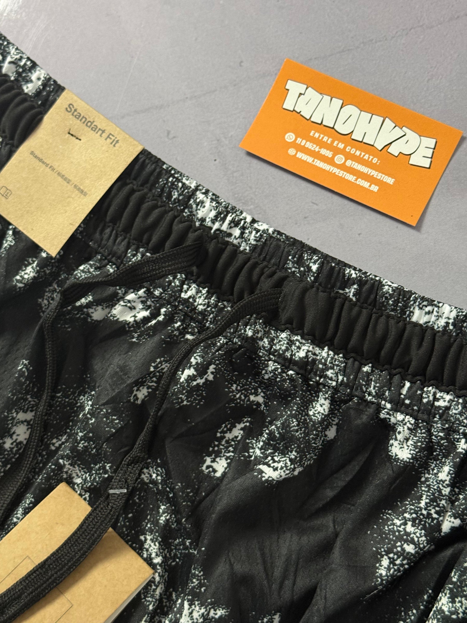 Shorts Jordan Diamond Dri Fit - Cinza e Preto