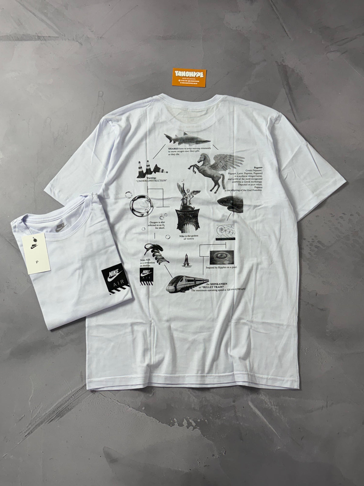 Camiseta Nike Air Pegasus - Branco