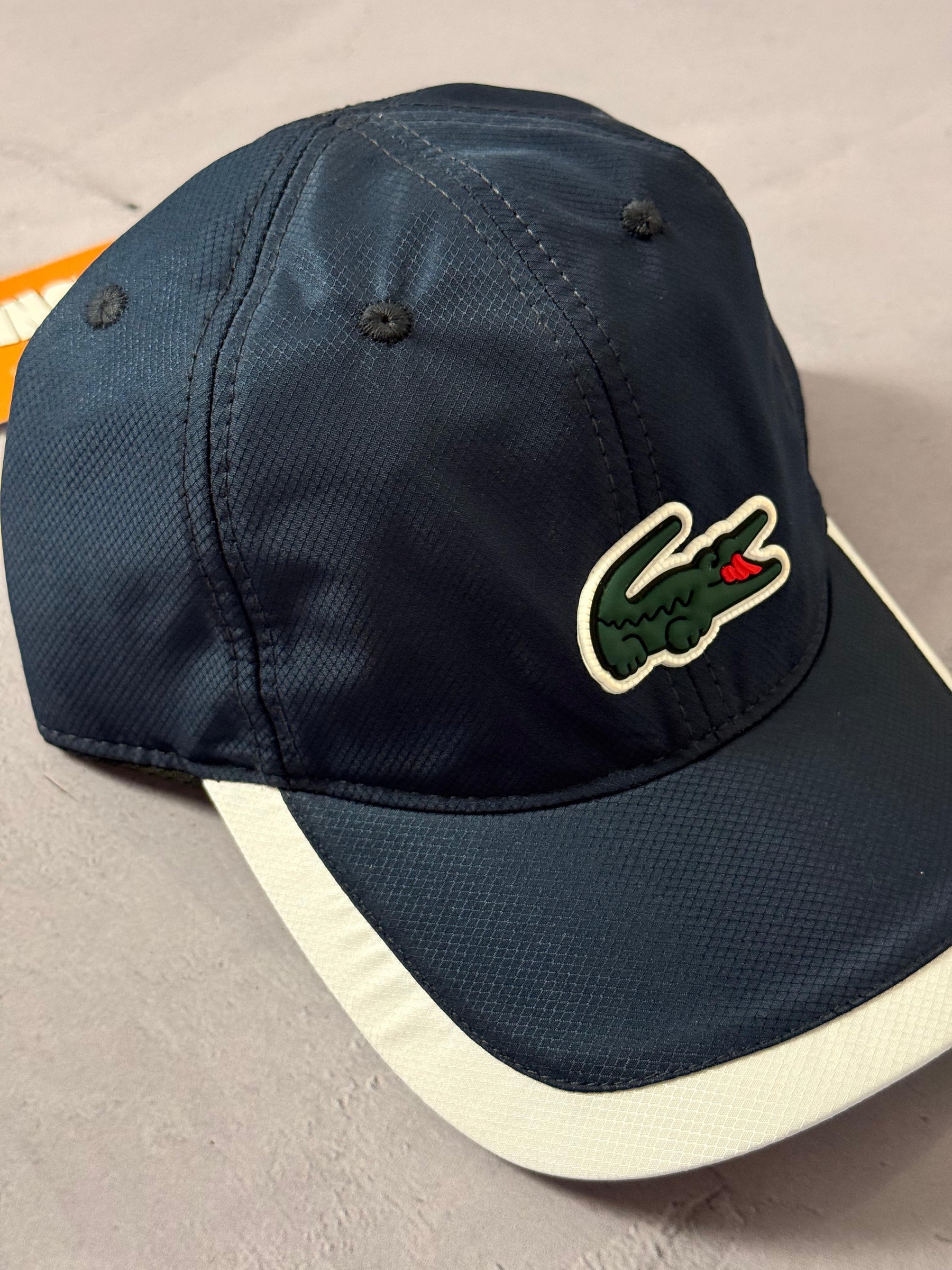 Boné Lacoste Big Croc Sport - Azul Marinho