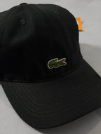 Boné Lacoste Mini Croc - Preto
